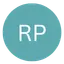Teal circular user avatar icon containing the initials RP.