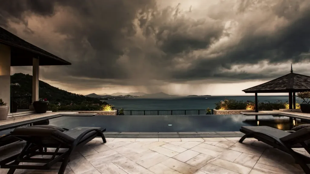 Austin pool storm preparation